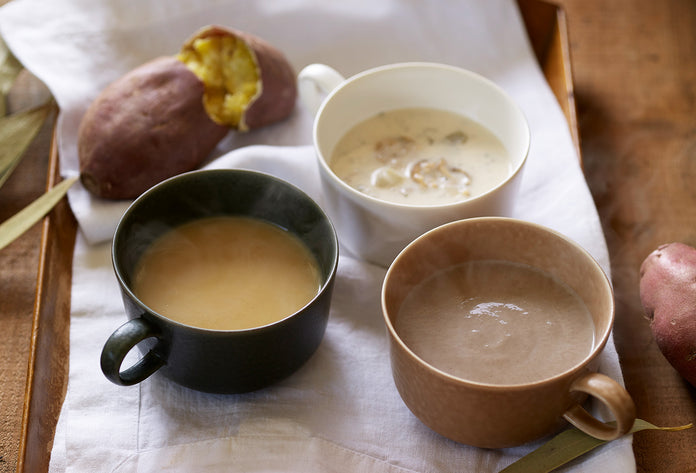PIETRO A DAY 茨城産紅はるかのポタージュ