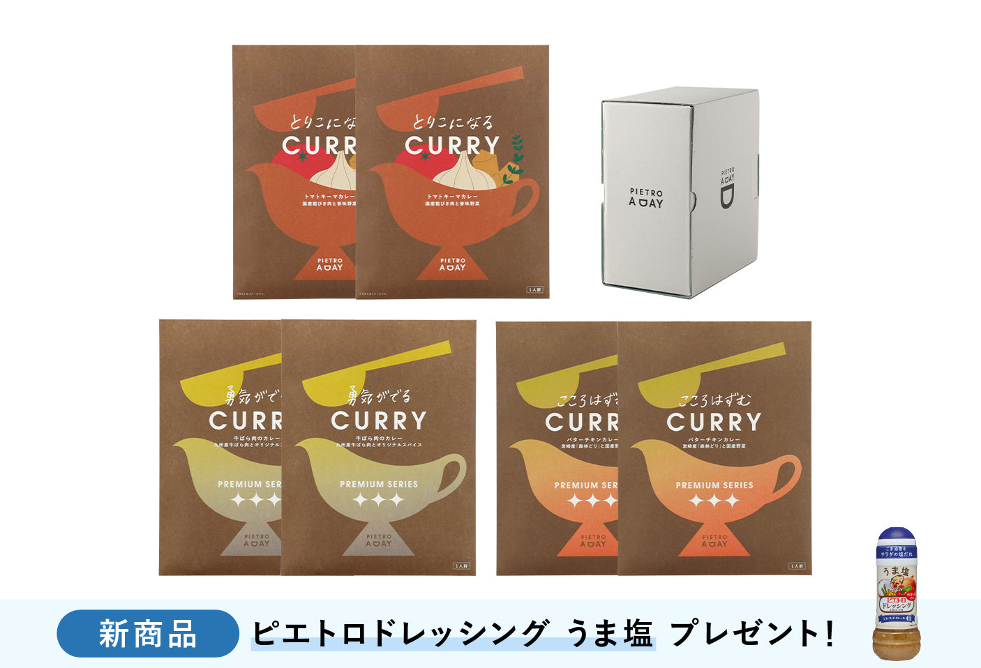 【箱入り】春の本格カレー6食ギフト