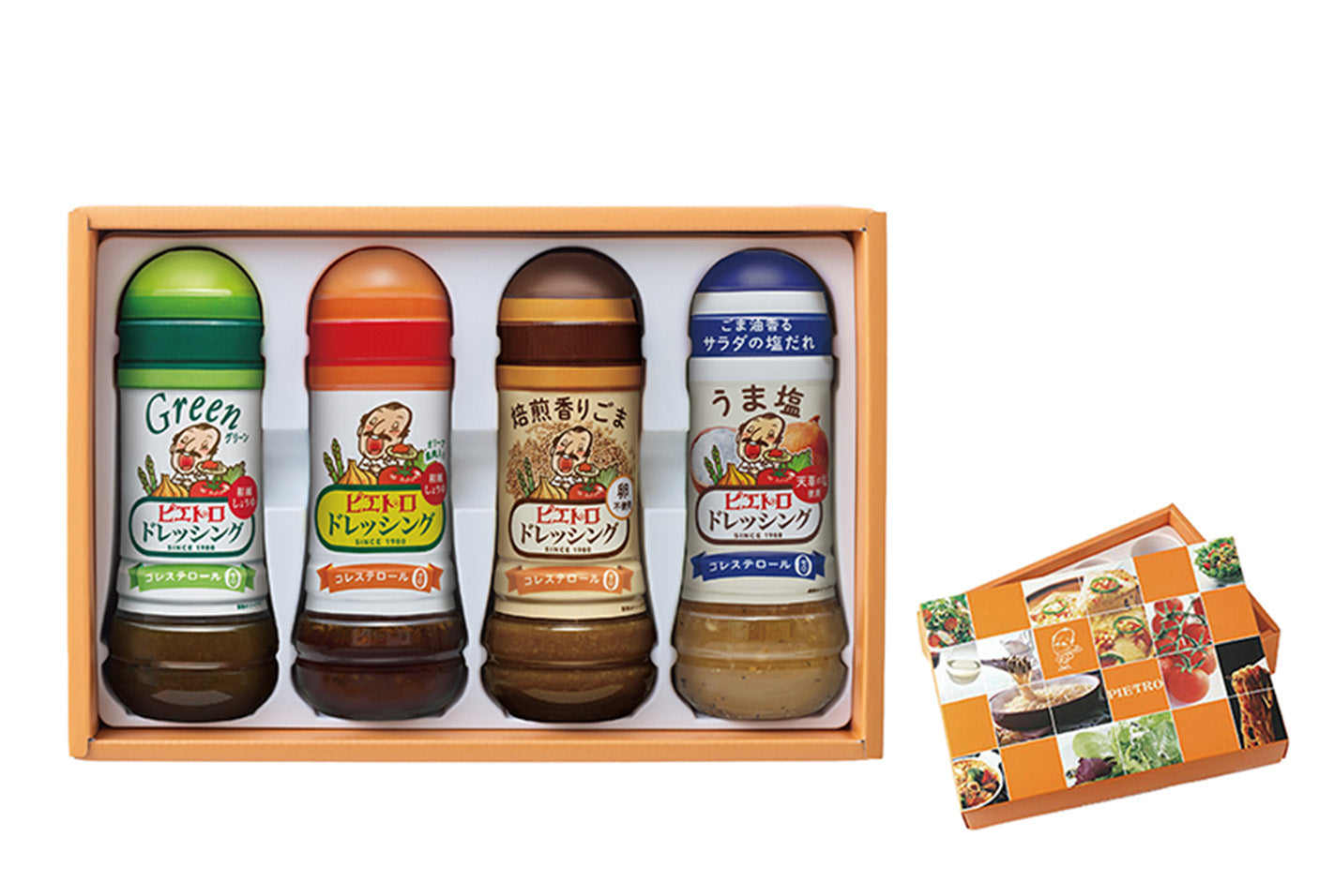 【箱入り】定番のドレッシング4本ギフト