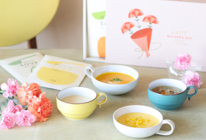 【箱入り】母の日にありがとうを贈るスープ6食ギフト