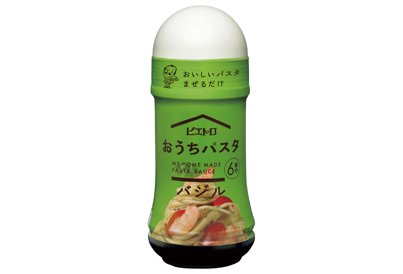 おうちパスタ バジル