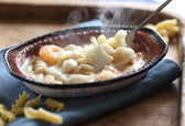[冷凍]洋麺屋ピエトロ 3種のシーフードグラタン-海老とイカと小柱-