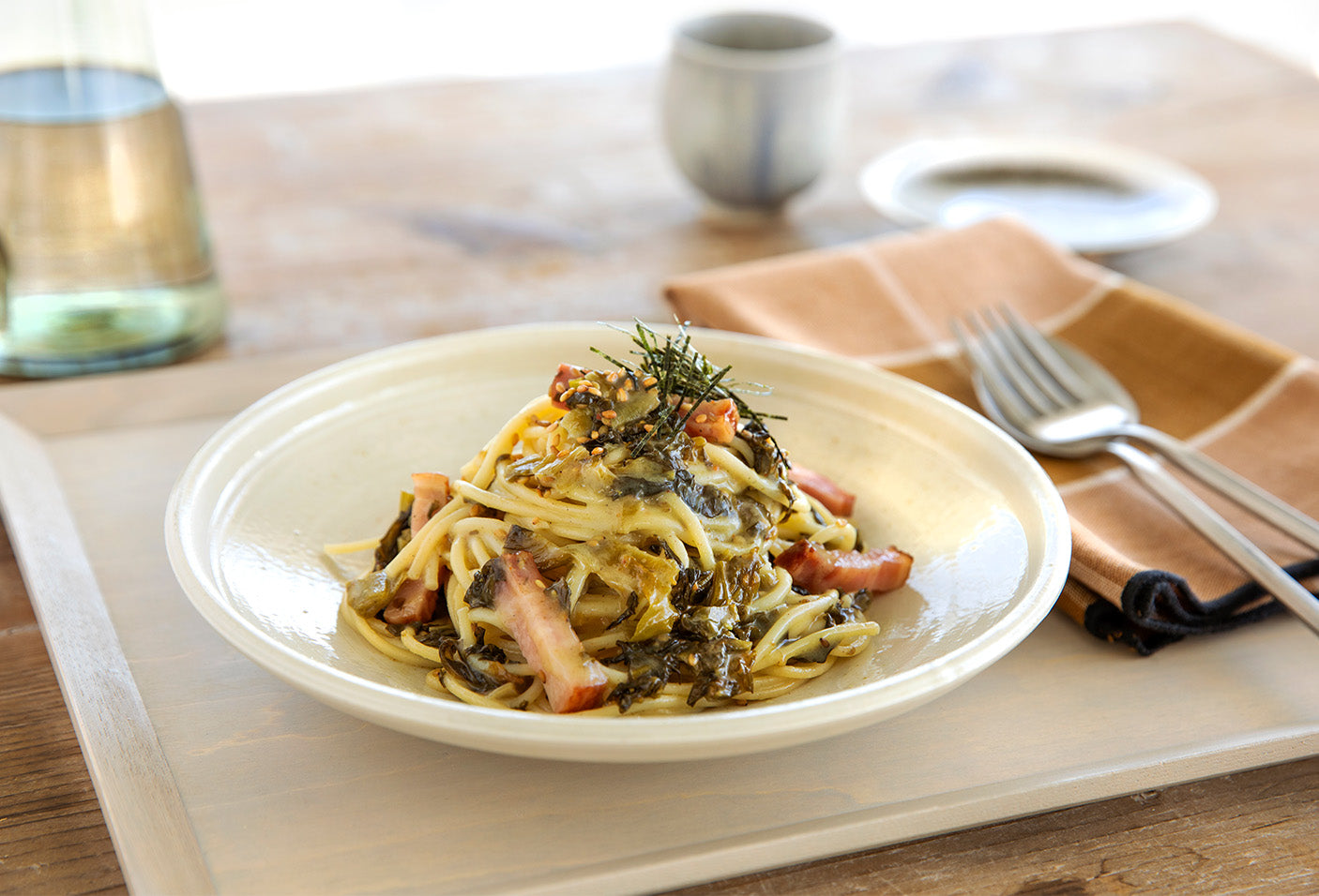 [冷凍]洋麺屋ピエトロ 高菜とベーコン