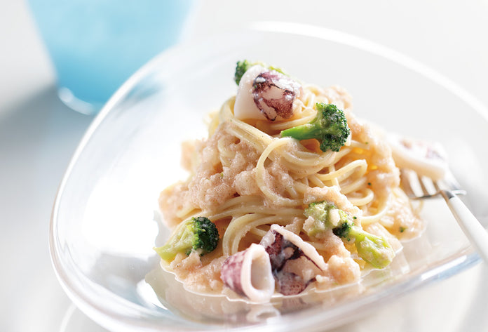 [冷凍]洋麺屋ピエトロ 冷製スパゲティーニ たらことイカのクリームソース