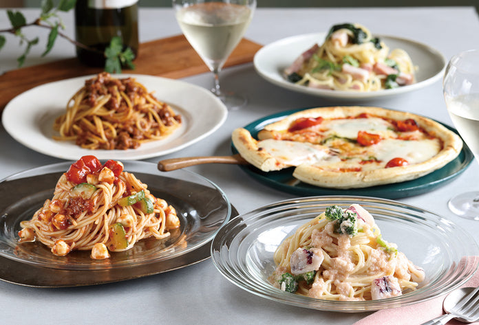 夏のパスタ＆ピザセット