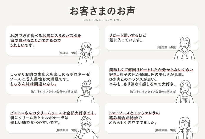 選べる4コ冷凍パスタセット